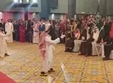 رقص ربات ها با لباس سنتی عربستان برای شهردار ریاض/ ویدئو