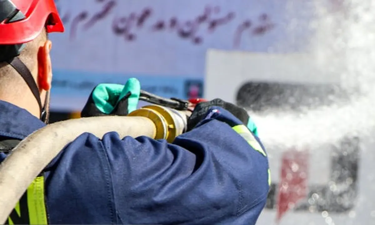 حریق ساختمان بنیاد شهید و امور ایثارگران شفت مهار شد

