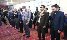 هشتمین شب آیین سوگواری حسینی در هیئت عزاداران بختیاری اهواز/ تصاویر