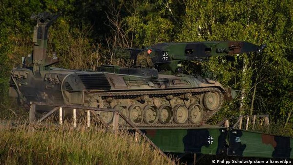آلمان"تانک‌های پل‌ساز" به اوکراین می‌فرستد

