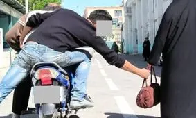 سرقت زنجیر طلا از گردن شهروند تهرانی/ ویدئو