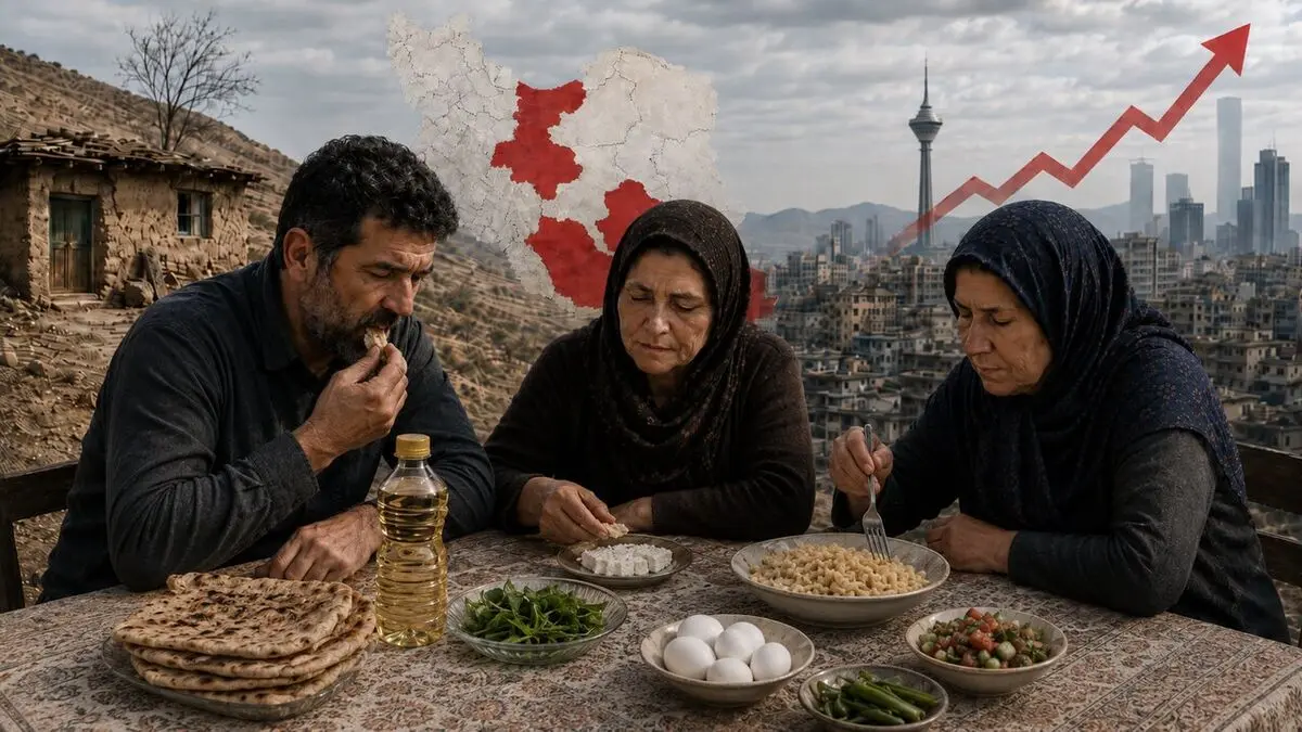 تورم در آستانه ۹۰ درصد؛ گرانی ۱۲۱ درصدی خوراکی‌ها در پایان تابستان / سبقت تورم روستاها از شهرها 