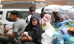 800 هزار فلسطینی ساکن رفح به دلیل حمله اسرائیل، آواره شدند


