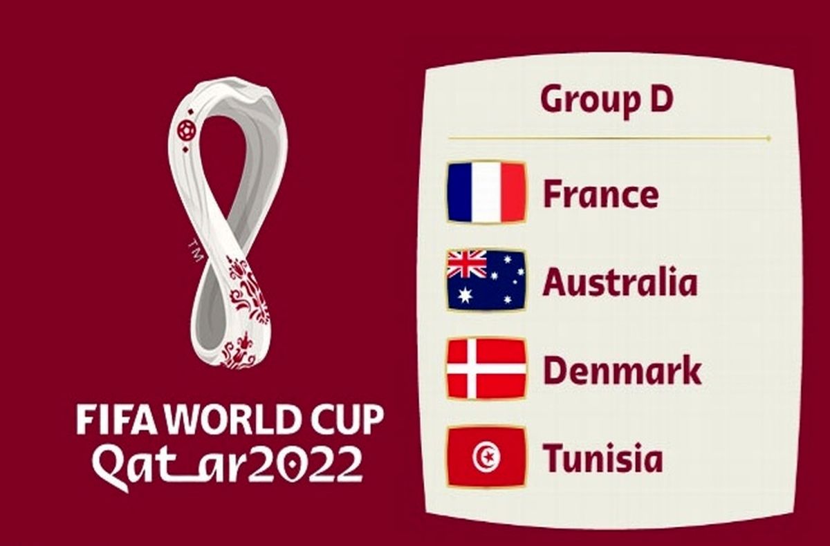 معرفی گروه D جام جهانی ۲۰۲۲ قطر
