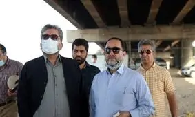  بازدید معاون عمرانی استاندار خوزستان از پروژه های عمرانی شهرداری اهواز