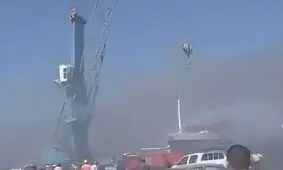 مصر: تحقیقات درباره منشأ حمله پهپادی به بندر دمیاط ادامه دارد/ هیچ گروه یا کشوری مسئولیت این حادثه را بر عهده نگرفته