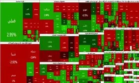 بورس هفته را نزولی آغاز کرد
