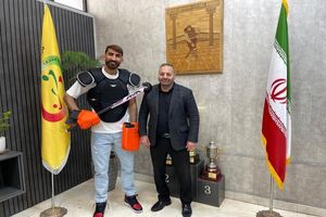 علیرضا بیرانوند حکم جدید گرفت؛ «حاضرم دروازهبانِ تیم ملی هاکی باشم» علیرضا بیرانوند حکم جدید گرفت؛ «حاضرم دروازهبانِ تیم ملی هاکی باشم»