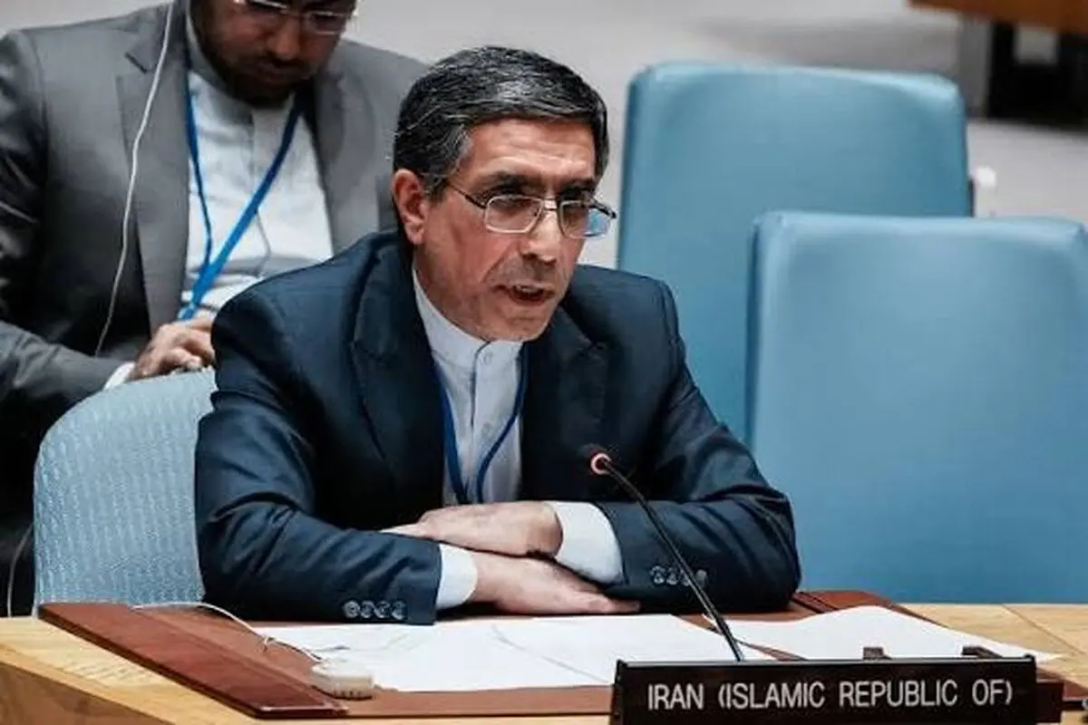 سفیر ایران: اقدامات غیرقانونی مستمر آمریکا و اسرائیل تهدید جدی برای صلح و امنیت جهان است