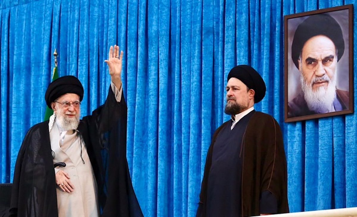 سیدحسن خمینی در نامه ای به رهبر انقلاب: در هر صحنه و جبههای که لازم میدانید، با افتخار حاضر خواهم بود/ وجود مبارک شما خوابهای دشمنان را به کابوس تبدیل میکند و دلهای مردم را آرامش میدهد