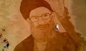 نقاشی چهره رهبر شهید انقلاب توسط طراح پاکستانی روی شن/ ویدئو