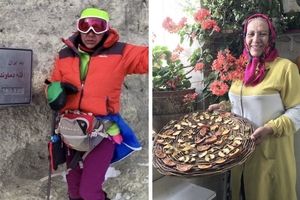 عکس‌های جالب از پیرترین زن کوهنورد