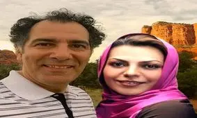 تصویر خانوادگی جدید بهنام تشکر در کنار همسرش آیدا یزدانی