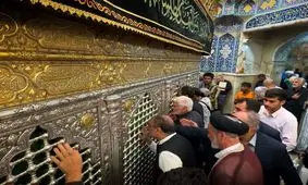 سفیر پاکستان در ایران حرم حضرت معصومه(س) را زیارت کرد

