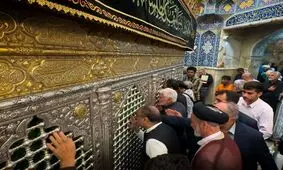 سفیر پاکستان در ایران حرم حضرت معصومه(س) را زیارت کرد
