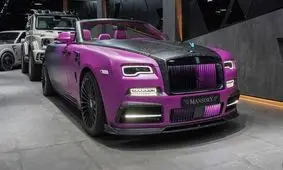 خاص ترین رنگ رولز-رویس ریث منصوری در دبی/ تصاویر