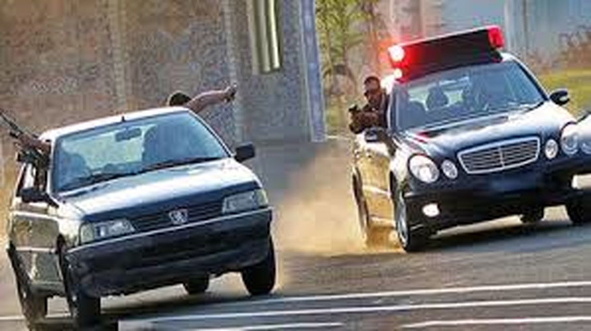 عملیات قاطع پلیس در تعقیب خودروهای سرقتی/ ویدئو