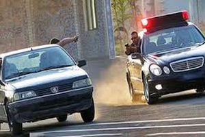 عملیات قاطع پلیس در تعقیب خودروهای سرقتی/ ویدئو 