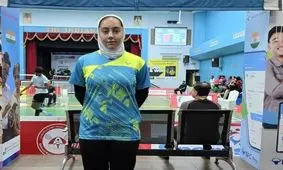 دختر بدمینتون‌باز ایران نقره گرفت

