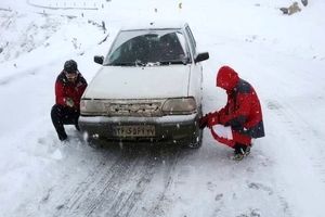 ۷۰۰ نفر گرفتار در جاده‌های برفی استان اردبیل نجات یافتند