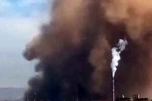 حادثه در خط لوله گاز تبریز - بازرگان به علت فرسودگی/ ویدئو