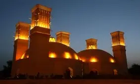 آب انبار سنتی کیش یا آب انبار پنج بادگیر