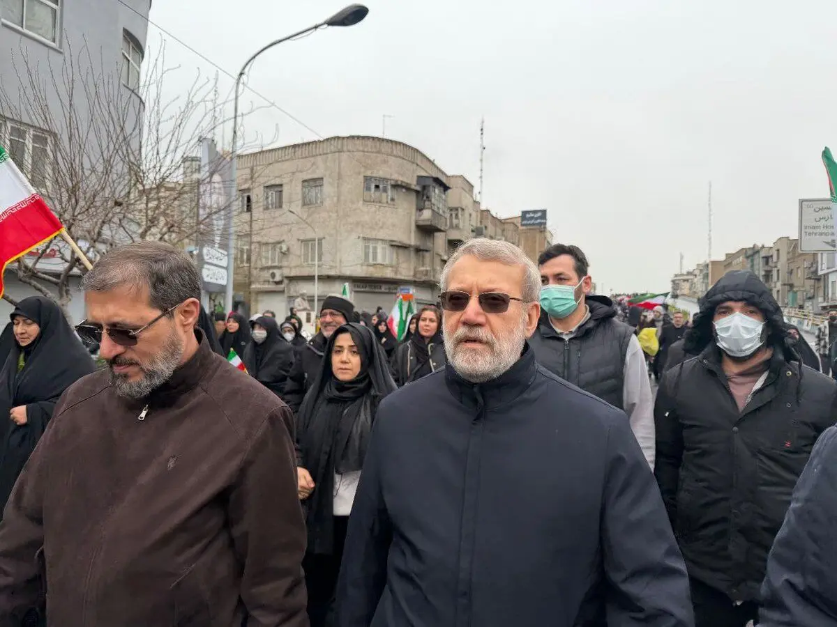 واکنش کریستین امان پور به حضور علی لاریجانی در راهپیمایی روز قدس/ عکس