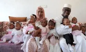 شوک جهان از ۹ قلوزایی این زن