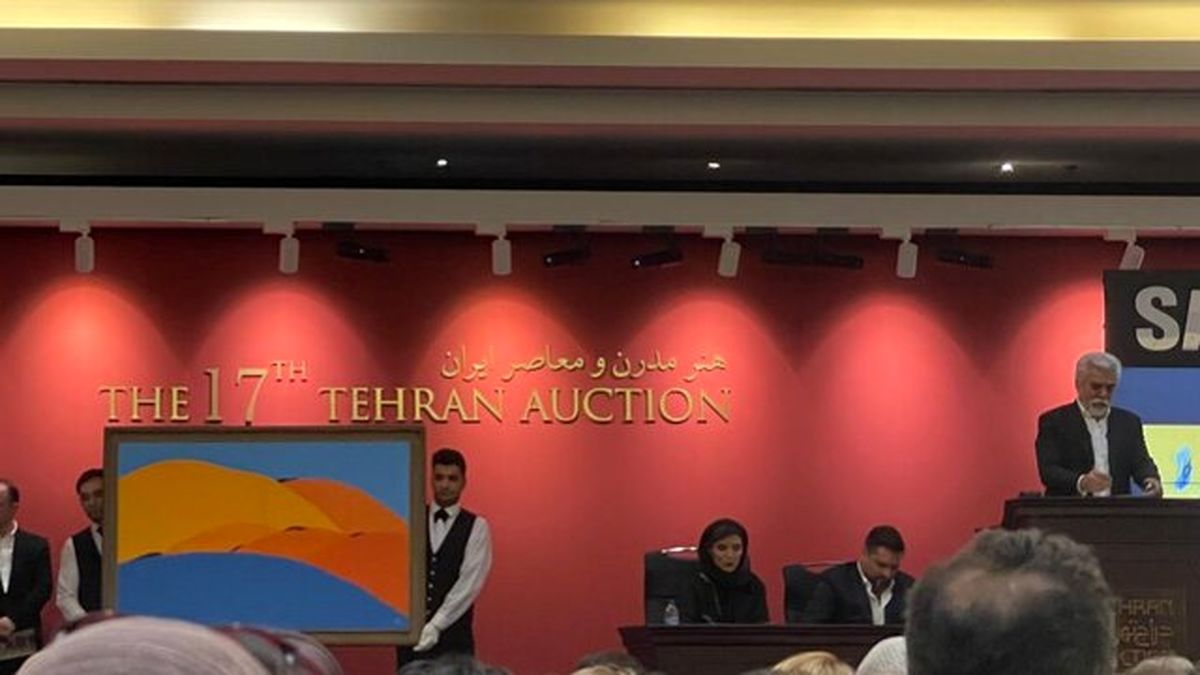 هفدهمین حراج تهران با فروش ۲۱۱ میلیارد و ۲۱۰ میلیون تومان پایان یافت/ اثر سهراب سپهری گران‌ترین حراج شد

