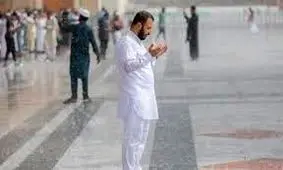 بارش شدید باران در مکه مکرمه/ ویدئو