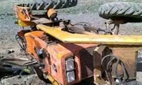 جان باختن نوجوان ۱۴ ساله بر اثر واژگونی تراکتور