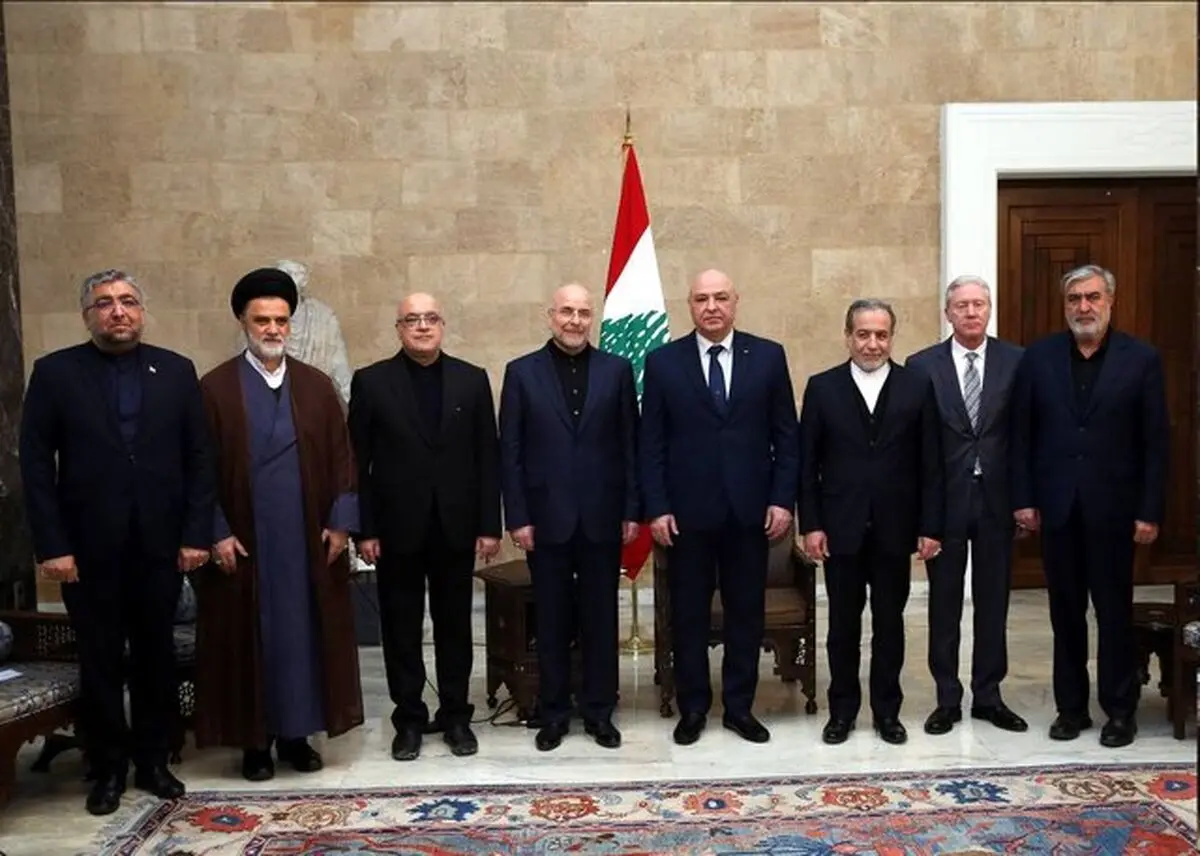 دیدار هیات جمهوری اسلامی ایران با رئیس جمهور لبنان

