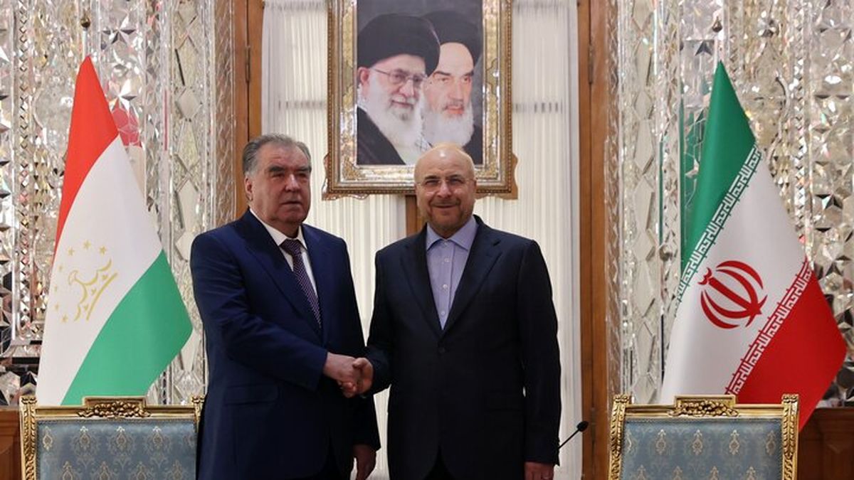رئیس جمهور تاجیکستان با قالیباف دیدار و گفتگو کرد

