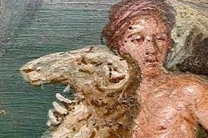 کشف نقاشی‌های دیواری ۲ هزار ساله در ویرانه‌های مدفون در خاکستر آتشفشانی پمپئی