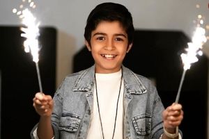 قابی متفاوت و جالب از رایان سرلک در کنار پدرش