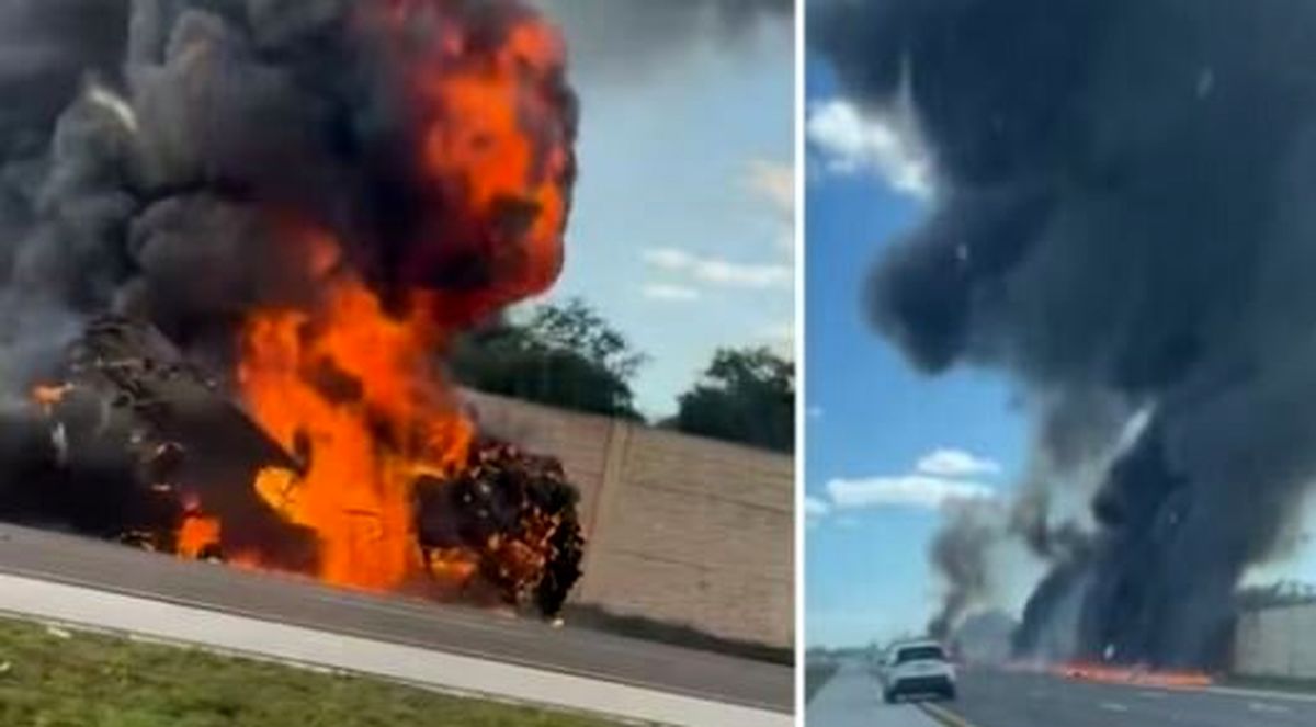 سقوط هواپیما در «فلوریدا»ی آمریکا با ۲ کشته/ ویدئو
