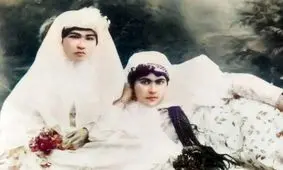 سفر به ایران قدیم؛ «عروس چهارده ساله» با دستۀ گل در آتلیه؛ 120 سال قبل
