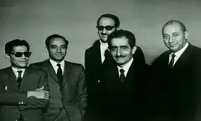 عکس دو استاد بزرگ موسیقی ایران روی جلد یک چیپس