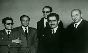 عکس دو استاد بزرگ موسیقی ایران روی جلد یک چیپس