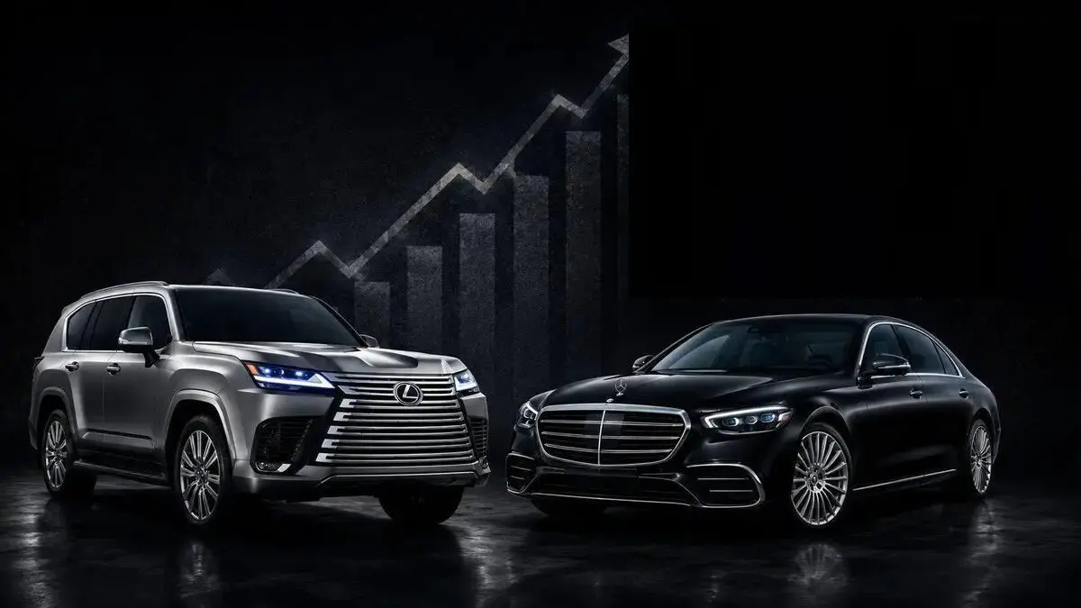 مرسدس بنز S450 بالاتر از لکسوس LX600 قیمت می‌خورد؟/ ویدئو