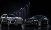 مرسدس بنز S450 بالاتر از لکسوس LX600 قیمت می‌خورد؟/ ویدئو