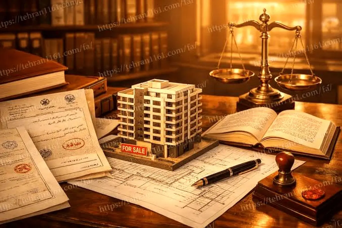 پیش‌فروش ساختمان فقط با سند رسمی معتبر امکانپذیر است