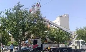 بسیج تمام امکانات شرکت توزیع برق مشهد برای تامین انرژی مراسم تشییع و وداع رهبر شهید