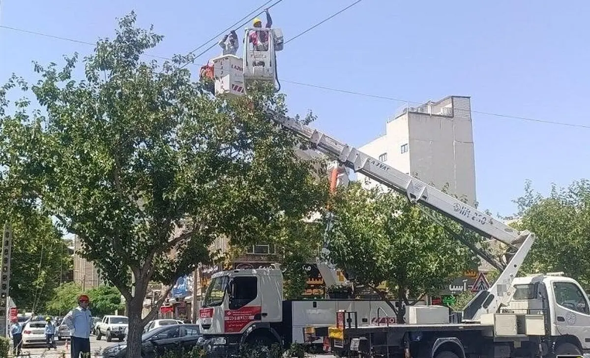 بسیج تمام امکانات شرکت توزیع برق مشهد برای تامین انرژی مراسم تشییع و وداع رهبر شهید