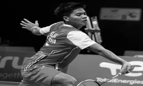 قهرمان بدمینتون دهه فجر در گذشت 

