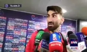 بیرانوند: حالا ساپینتو برود رئال مادرید را شکست دهد!