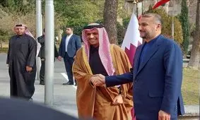 دیدار امیرعبداللهیان با همتای قطری خود در تهران

