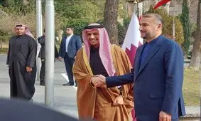 دیدار امیرعبداللهیان با همتای قطری خود در تهران

