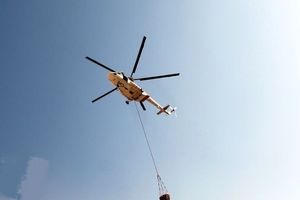 مهار آتش در منطقه حفاظت‌شده هلن چهارمحال و بختیاری نیازمند بالگرد اطفا حریق است