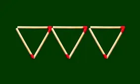 تست هوش/ در کمتر از 10 ثانیه 5 مثلث 3 تایی درست کنید